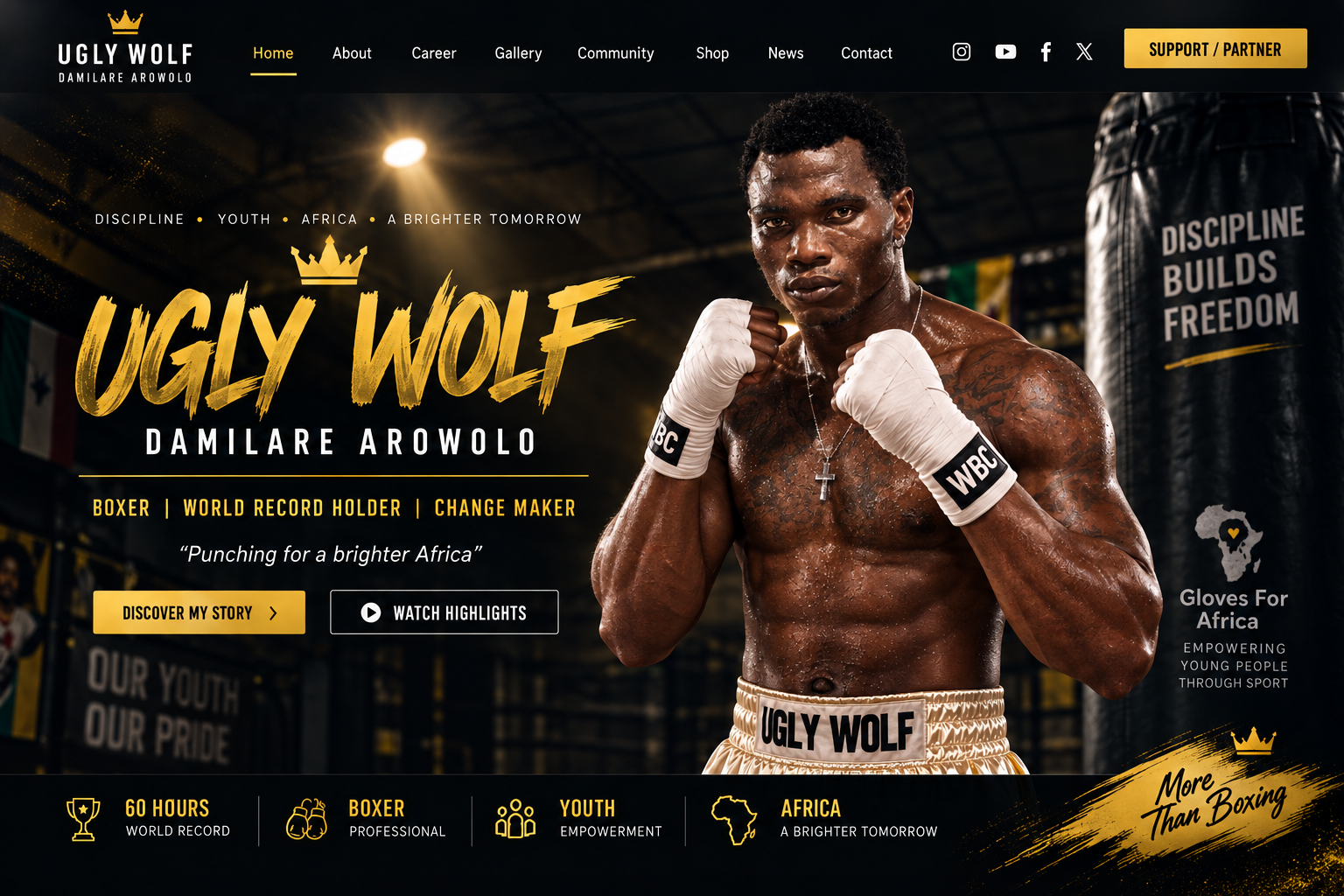 Ugly Wolf — Damilare Arowolo official homepage